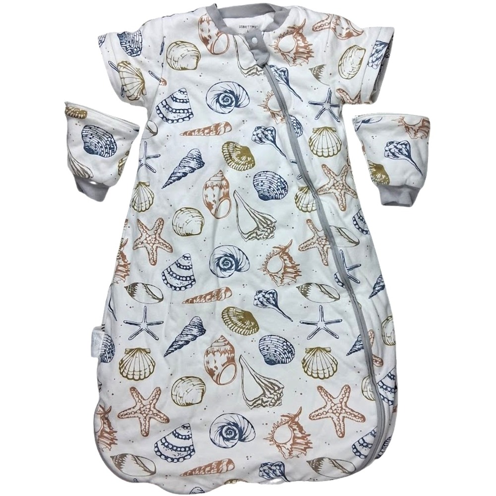 Usbettas 12 18 Mo‎ SeaShell 2.5 Tog Quilted Sleep Sack Thermostatic Detachable